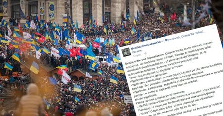 "Nie porównujcie tego cyrku w Warszawie do Majdanu". Mocny głos z Ukrainy