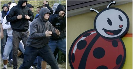 Kibole napadli na... Biedronkę. Dantejskie sceny w dyskoncie