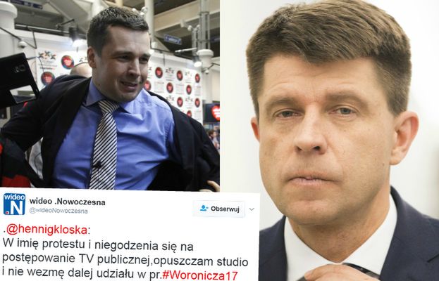 TVP "informuje" o szpiegowskiej aferze z Petru. Posłanka Nowoczesnej opuszcza studio w proteście