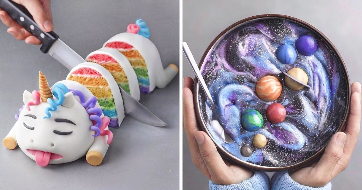 19 letnia weganka pokazuje desery, które zapierają dech w piersiach. Małe dzieła sztuki!