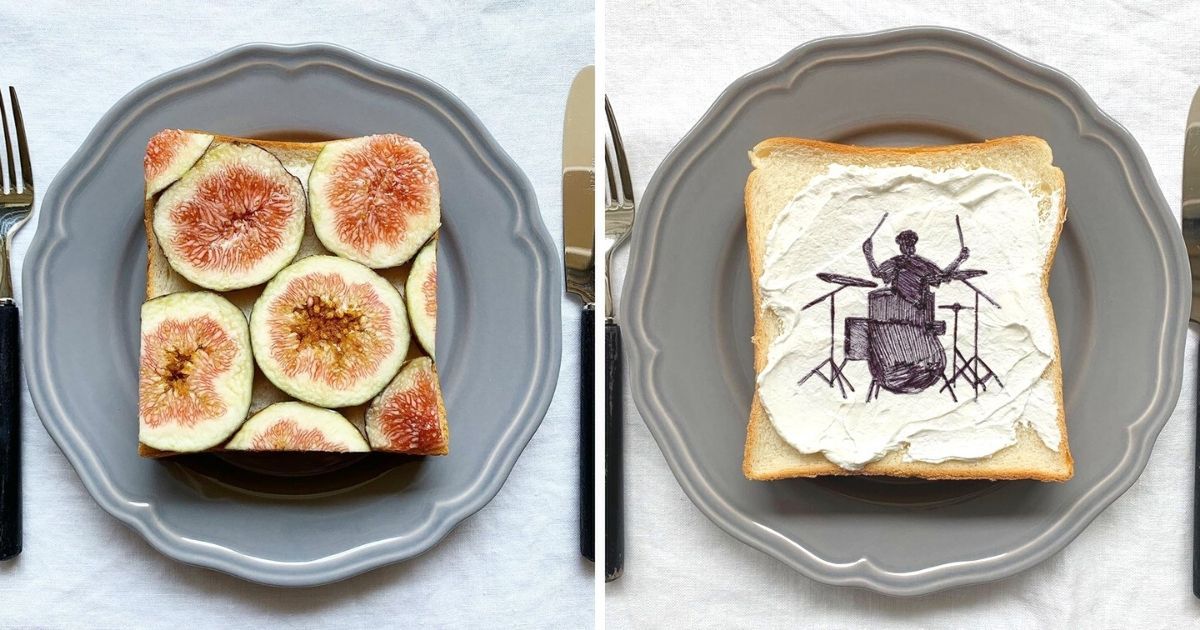 16 dowodów na to, że nawet zwykłe tosty mogą stać się prawdziwą sztuką