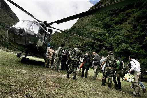 Zakończyła się ewakuacja turystów z Machu Picchu