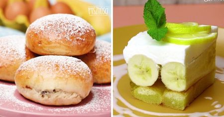 15 pysznych przepisów na najlepsze desery z bananami. Proste i efektowne!