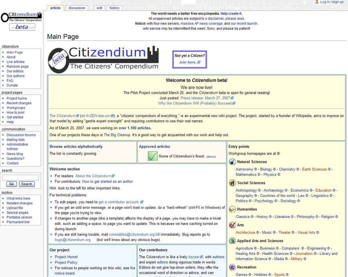 Konkurencja dla Wikipedii