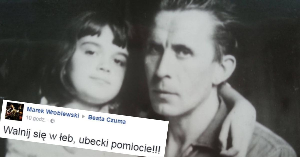 "Walnij się w łeb, ubecki pomiocie". Tak narodowiec zwrócił się do... córki zasłużonego opozycjonisty