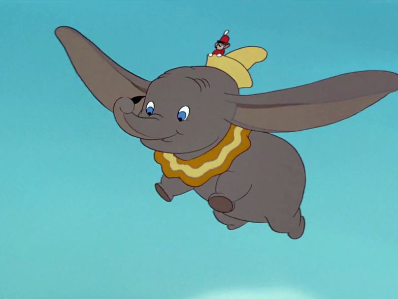 Kadr z filmu "Dumbo"