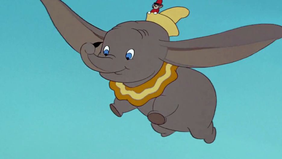 Kadr z filmu "Dumbo"