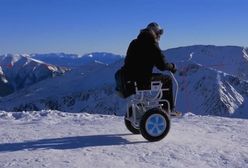 Polak stworzył wózek inwalidzki Blumil, który pozwala na jazdę w terenie