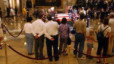 Amerykanie żegnają prezydenta