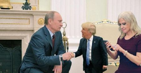 Jej pozycją oburzył się świat. A internauci się śmieją