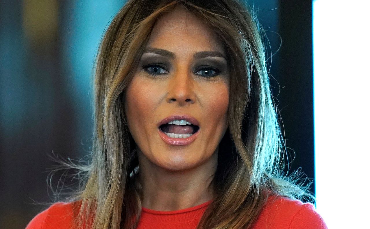 Seksowny duet pierwszej damy. Melania Trump łączy najgorętsze trendy sezonu