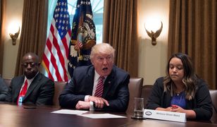 Trump po rozmowie z premierem Japonii. Rozważane użycie broni jądrowej