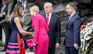 "Czemu nie ma pierwszej damy?" Melania liczyła na spotkanie z Agatą Dudą