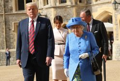 Trump ujawnia historię "spóźnienia" na spotkanie z królową Elżbietą. "To obrzydliwy fake"