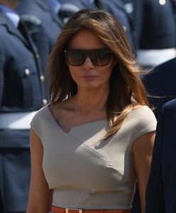 Melania Trump w Wielkiej Brytanii. Nie oderwiecie od niej wzroku