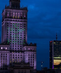"No Trump". Nie wszyscy mile przywitali prezydenta USA
