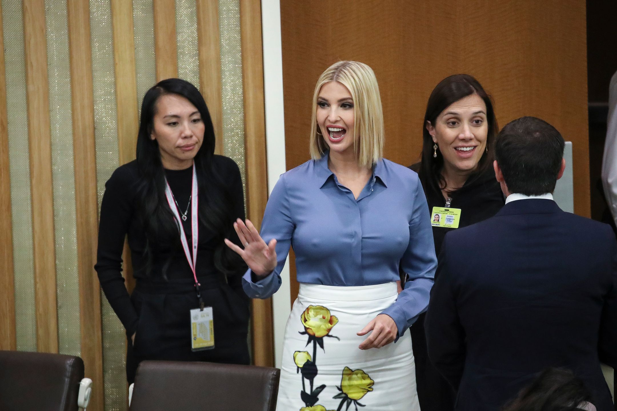 Ivanka Trump na szczycie ONZ. Córka prezydenta USA zaliczyła wpadkę 