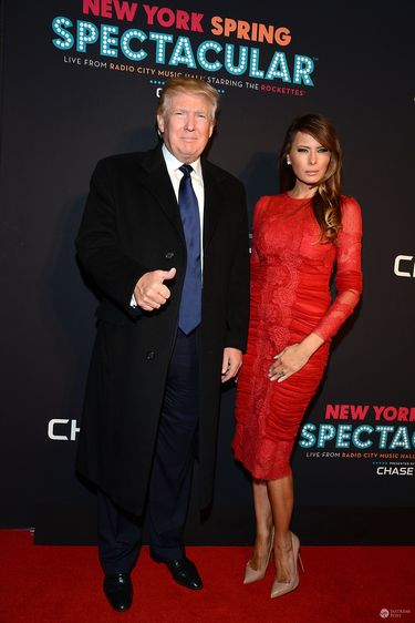 Melania Trump i Donald Trump (fot. ONS)