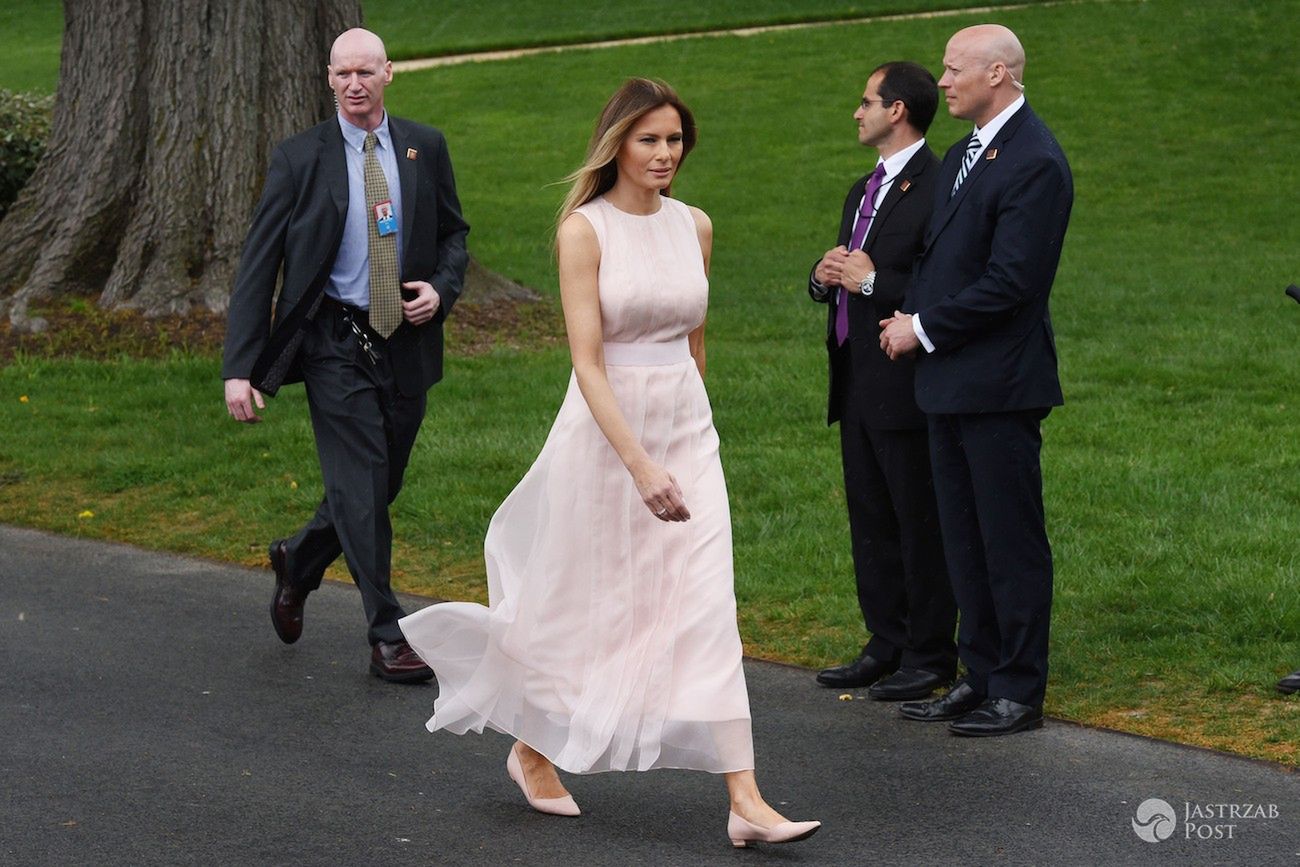 Wielkanoc 2017 w amerykańskiej rodzinie prezydenckiej - Melania, Donald i Baron