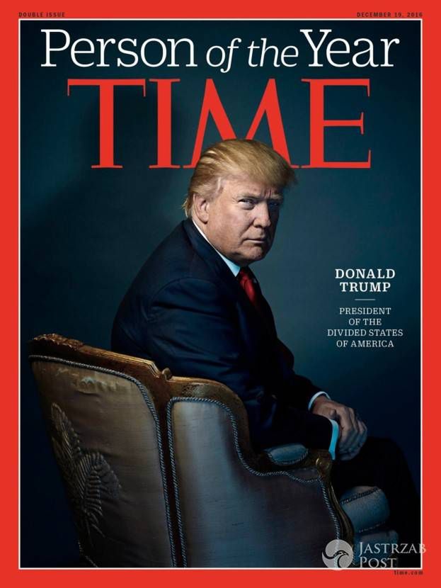 Donald Trump człowiekiem roku magazynu Times