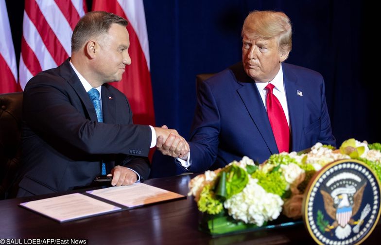 Prezydenci Polski i USA podpisali deklarację pogłębiania współpracy obronnej. 