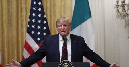 Spotkanie Donalda Trumpa. Deputowani wyszli po "festiwalu zniewag"