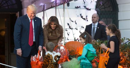 Tak Melania i Donald Trump obchodzili Halloween