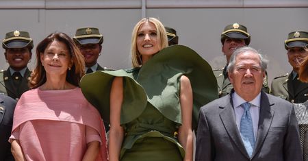 Ivanka Trump w starciu z wiatrem. Pogoda spłatała jej figla