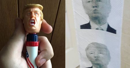 Najdziwniejsze gadżety z Trumpem