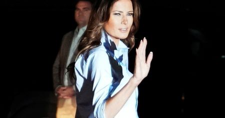 Melania Trump przyłapana przed odjazdem. W końcu postawiła na wygodę