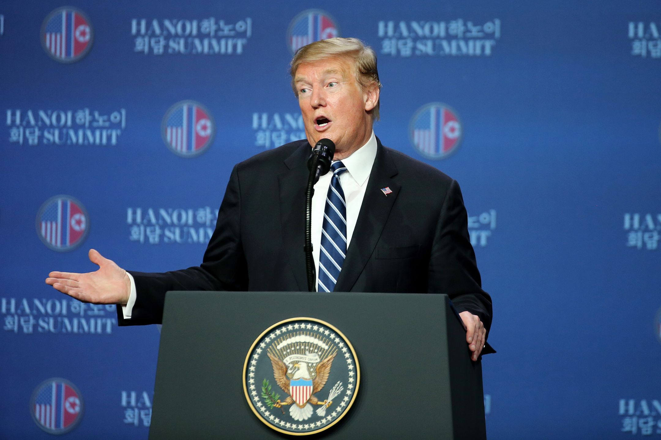 Donald Trump nie zawarł porozumienia z Kimem w Hanoi