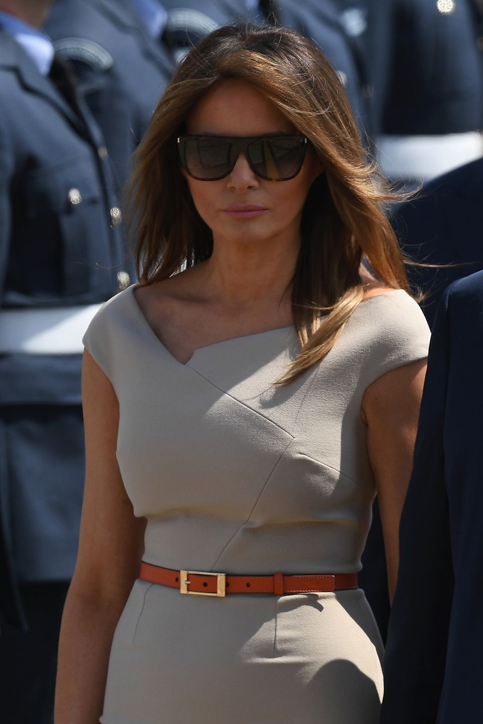Melania Trump w Wielkiej Brytanii. Nie oderwiecie od niej wzroku