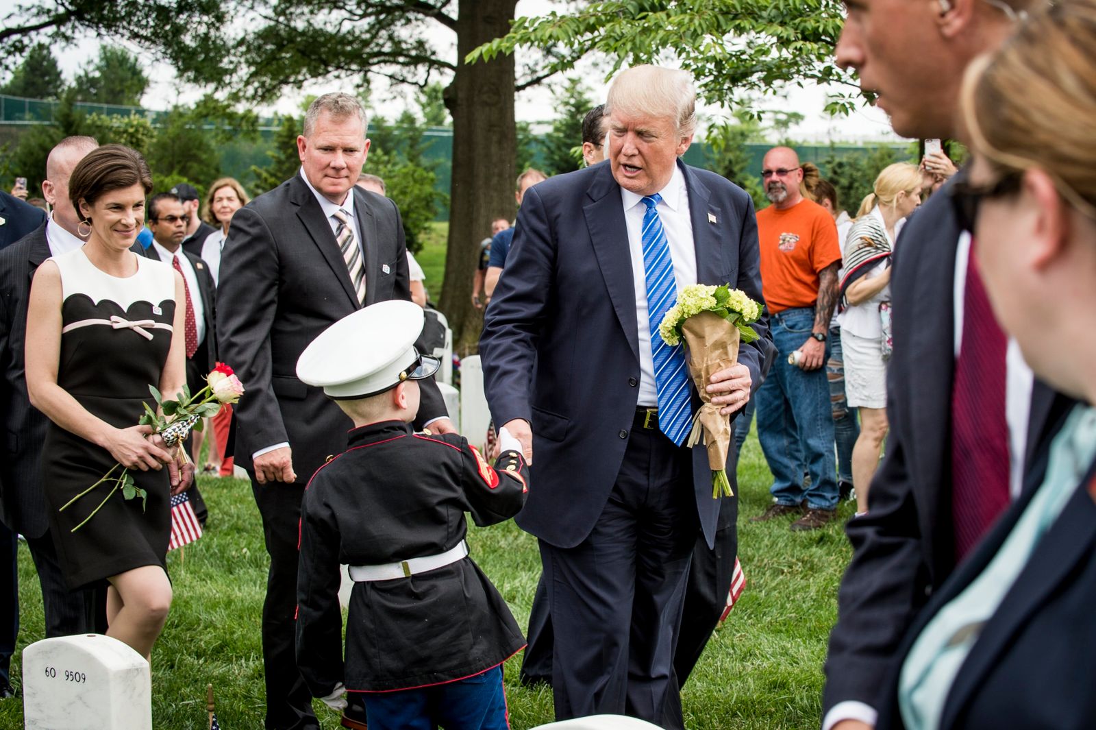 Tym gestem Trump zapunktuje u Amerykanów?