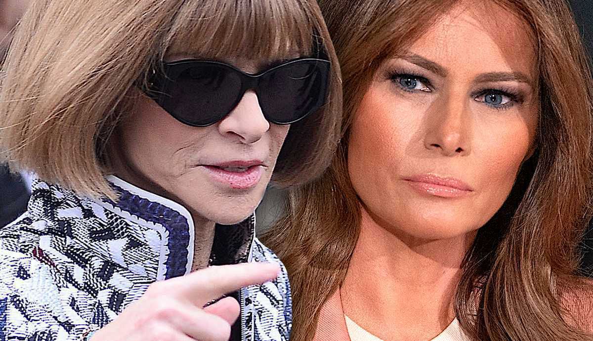 Wojna! Melania Trump i Anna Wintour mają konflikt! Poszło o okładkę "Vogue'a" z Pierwszą Damą USA