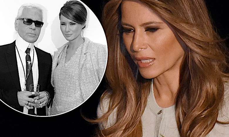 Melania Trump wyjęła z szafy prawdziwą perłę. Pokazała kreację, którą specjalnie dla niej stworzył Karl Lagerfeld