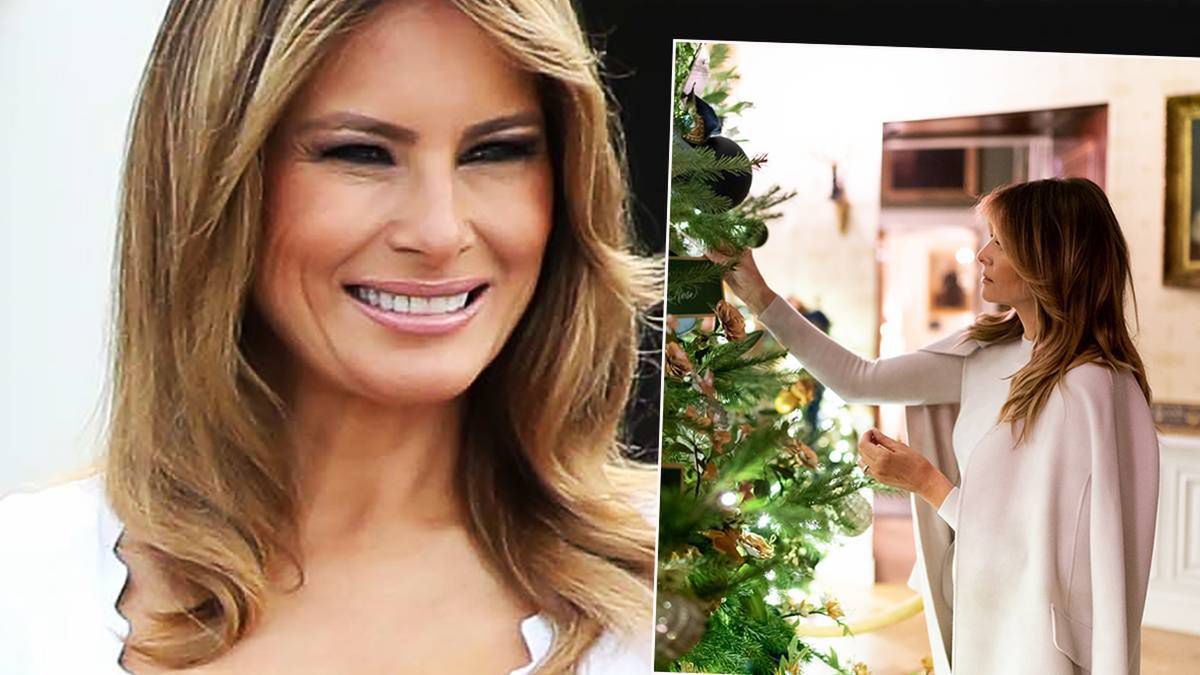 Melania Trump - przygotowania do świąt Bożego Narodzenia