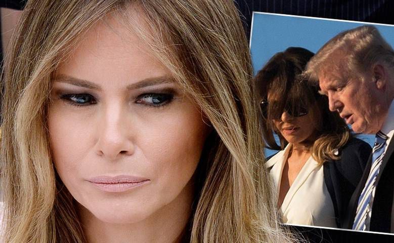 Melania Trump jednym ostentacyjnym gestem wstrząsnęła światowymi mediami! To policzek dla Donalda! [WIDEO]