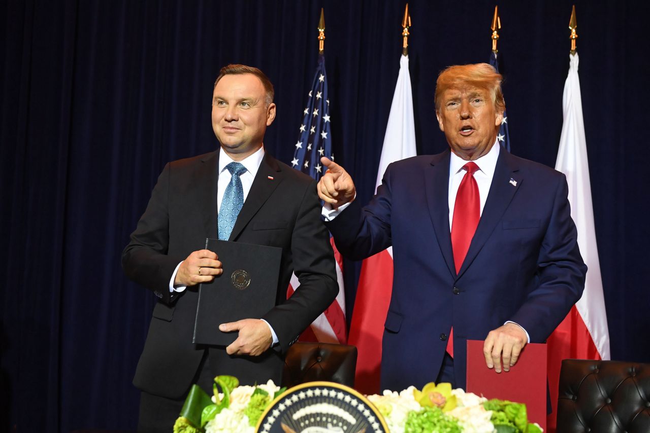 Makowski: "Wizy i bazy wojskowe. Trump w Nowym Jorku ogłasza to, co planował w Warszawie" [OPINIA]