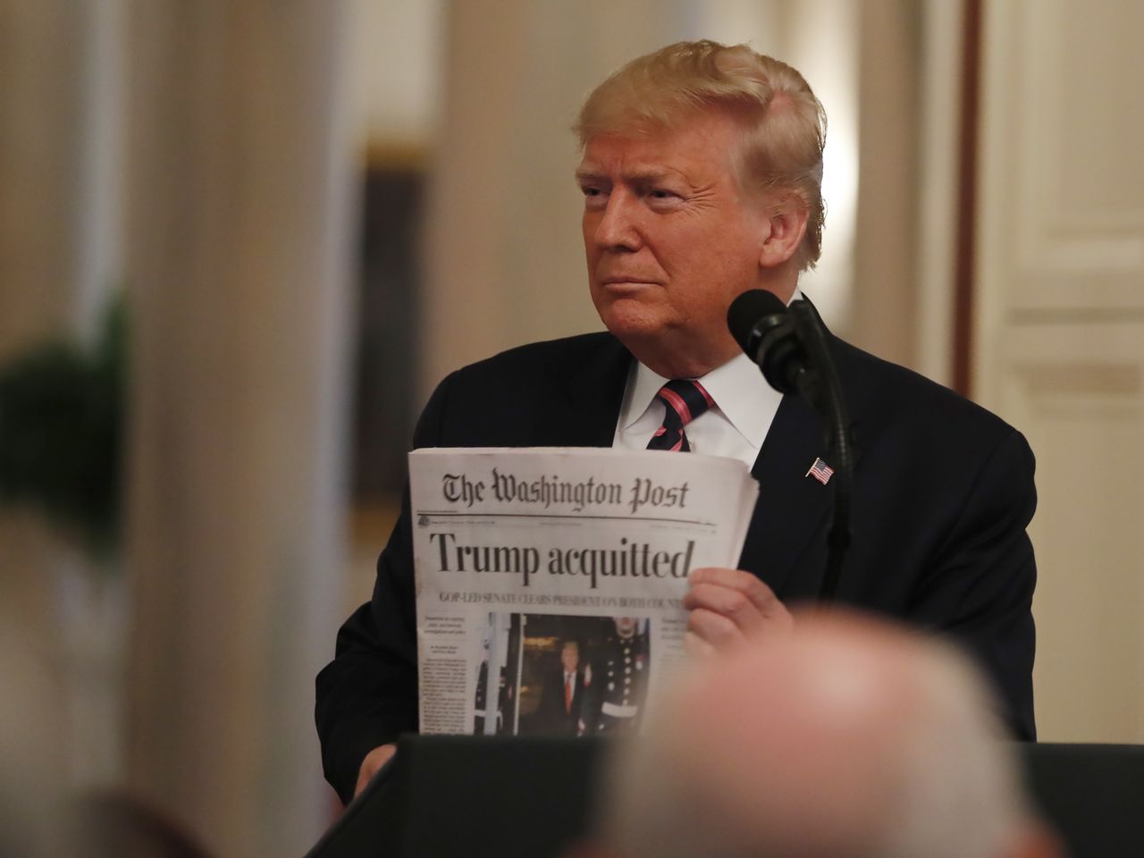 Impeachment prezydenta USA zakończony. Donald Trump komentuje proces 