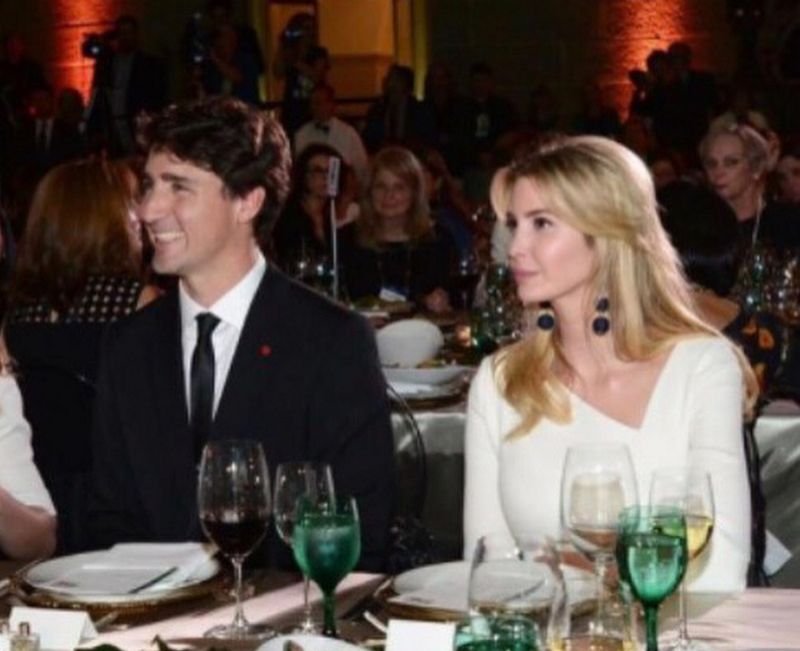 Ivanka Trump u boku Justina Trudeau. Połączył ich temat silnych kobiet