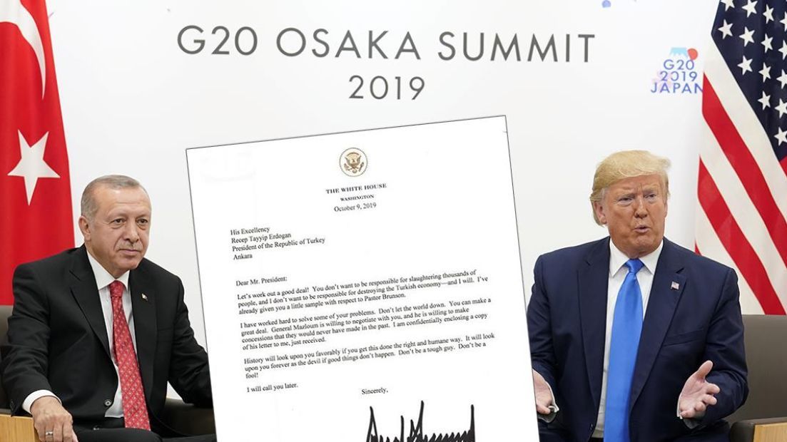 Donald Trump grozi prezydentowi Turcji w liście. Jego treść właśnie wyciekła do sieci.