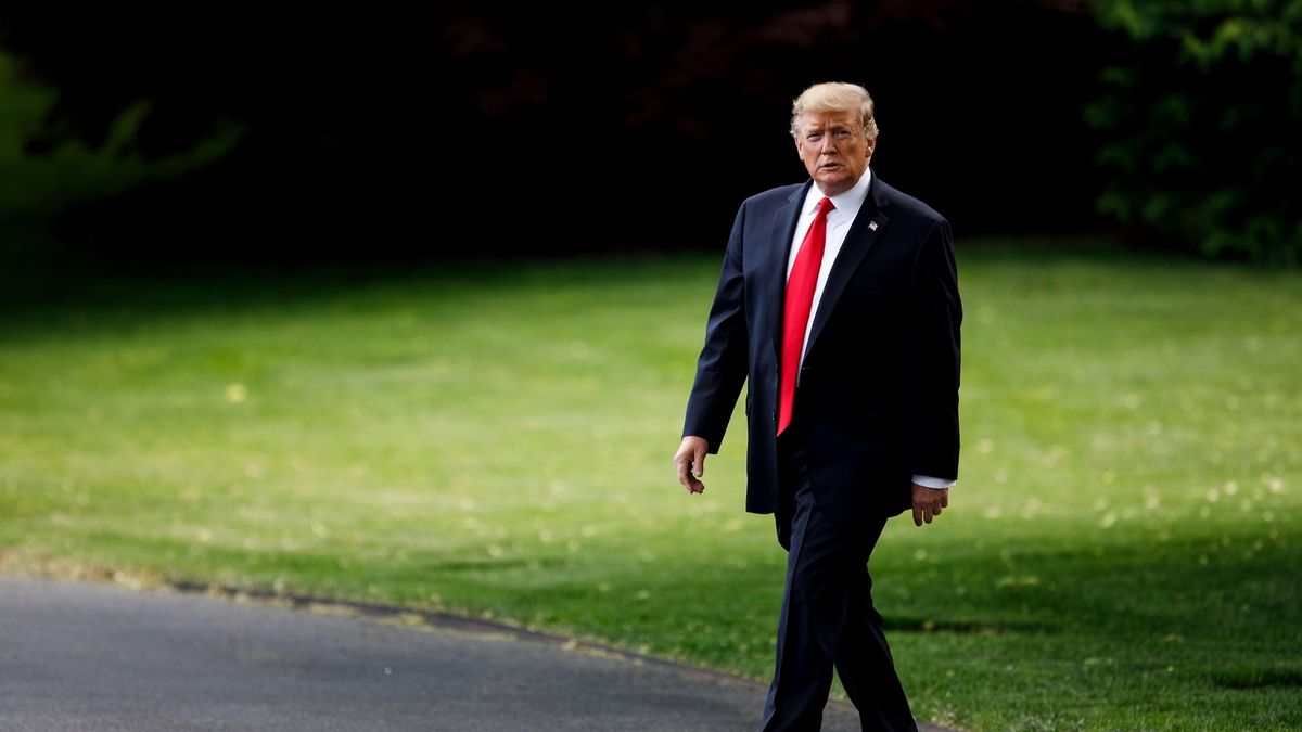 Prezydent USA, Donald Trump.