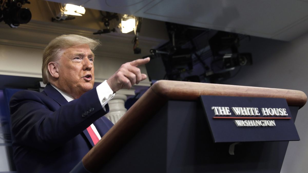 Donald Trump, prezydent USA.