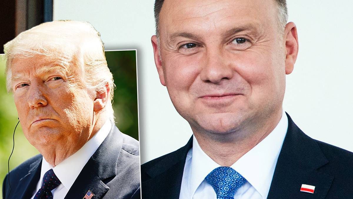 Andrzej Duda i Donald Trump