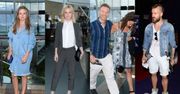 Gwiazdy na premierze filmu "Baby bump": Anna Karczmarczyk, Joanna Majstrak, Piotr Stramowski, Krystian Wieczorek z partnerką...