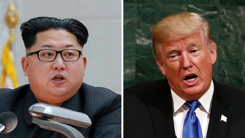 Kim Dzong Un i Donald Trump