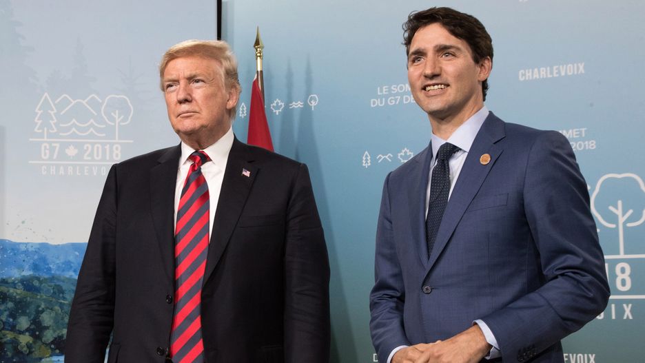 Donald Trump i Justin Trudeau
