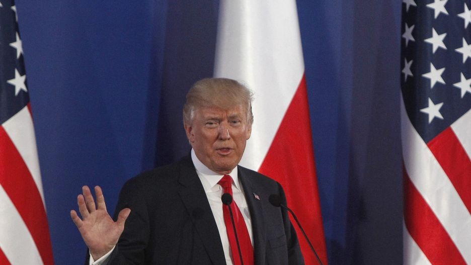 Donald Trump gościł w Polsce w lipcu 2017 roku