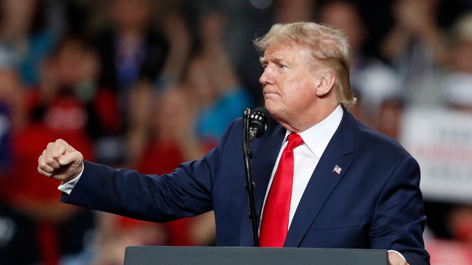 Konflikt USA-Iran. Prezydent Stanów Zjednoczonych Donald Trump