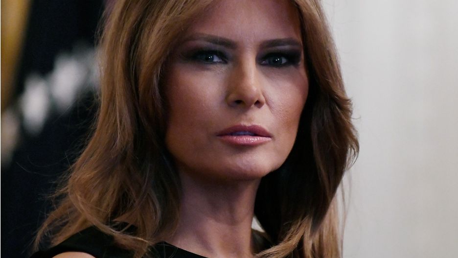 Melania Trump wybrała elegancką kreację